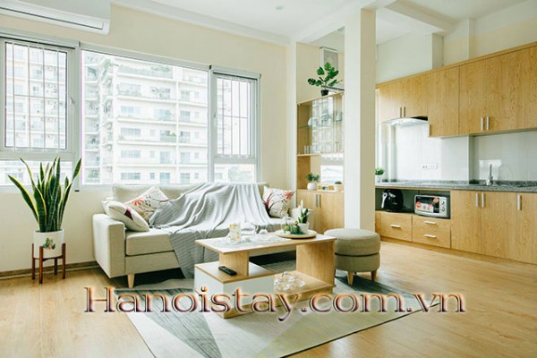 Classic style 2 bed apartment for rent near Lotte Center, Ba Dinh 13