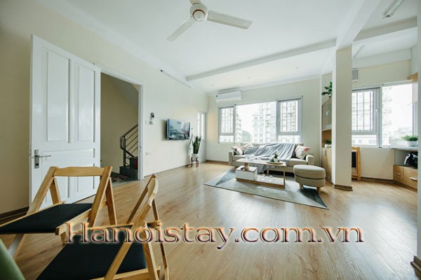 Classic style 2 bed apartment for rent near Lotte Center, Ba Dinh 17