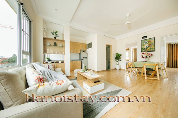 Classic style 2 bed apartment for rent near Lotte Center, Ba Dinh 19