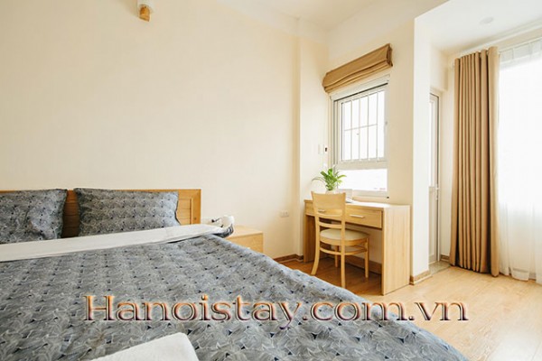 Classic style 2 bed apartment for rent near Lotte Center, Ba Dinh 21