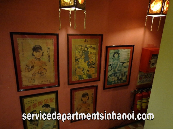 Classic Style One bedroom Apartment Rental in Nguyen Truong To str, Ba Dinh 1