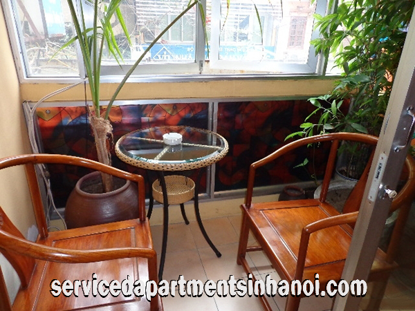 Classic Style One bedroom Apartment Rental in Nguyen Truong To str, Ba Dinh 4