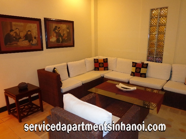 Classic Style One bedroom Apartment Rental in Nguyen Truong To str, Ba Dinh 5
