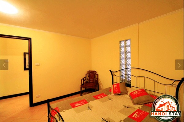 Classic style two bedroom apartment rental in Ba Dinh, close to EVN Tower 6
