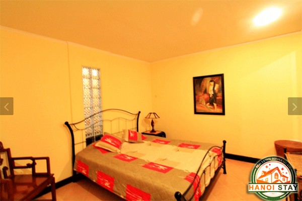 Classic style two bedroom apartment rental in Ba Dinh, close to EVN Tower 7