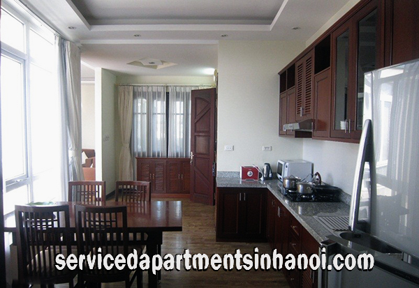 Classic Style Two bedroom apartment Rental in Truc Bach area, Ba Dinh 2