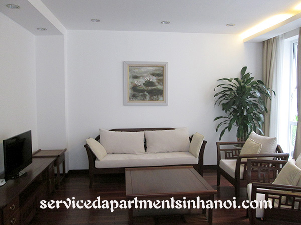 Clean and bright One bedroom flat in Dang Thai Mai street for rent 2