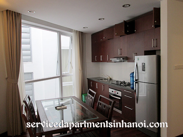 Clean and bright One bedroom flat in Dang Thai Mai street for rent 5