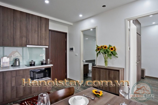 *Clean, Quiet, Convenient, Comfortable Serviced Apartment Rental in To Ngoc Van Street, Tay Ho* 9