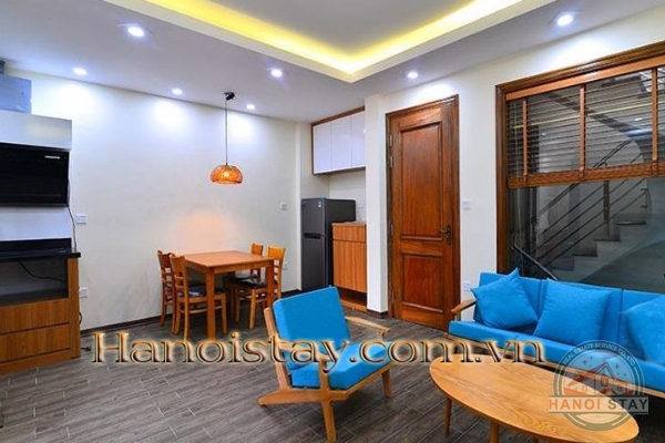 Comfortable, Affordable, Modern One Bedroom Apartment Rental in Dang Thai Mai str, Tay Ho 2