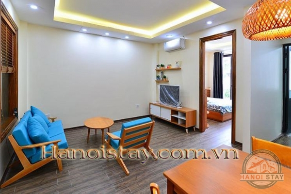 Comfortable, Affordable, Modern One Bedroom Apartment Rental in Dang Thai Mai str, Tay Ho 4