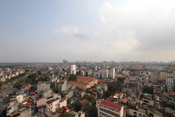 *Condo Apartment For Rent in Hanoi Aqua Central Upgraded with beautiful view*