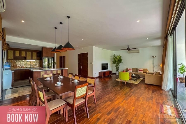 Contemporary Living: Rent this Spacious 3-Bedroom Apartment in Xom Chua, Near the Lake 5