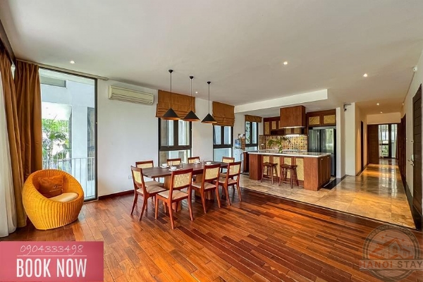 Contemporary Living: Rent this Spacious 3-Bedroom Apartment in Xom Chua, Near the Lake 35