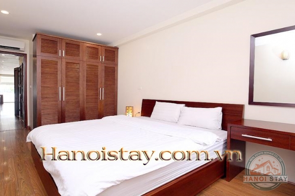 *Convenient Lake View Two Bedroom Apartment Rental in Quang An street, Tay Ho* 12