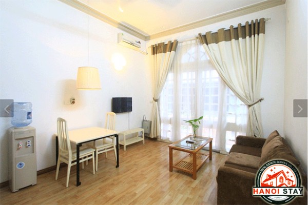 Convenient One Bedroom Apartment for rent in Ba Dinh, Hanoi, Budget Price 1