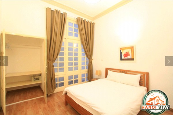 Convenient One Bedroom Apartment for rent in Ba Dinh, Hanoi, Budget Price 5