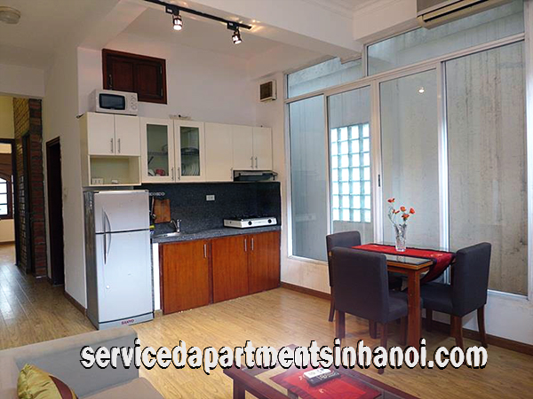 Convenient One Bedroom Apartment rent in Truc Bach Area, Ba Dinh 3