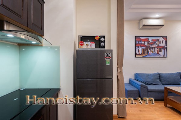 *Convenient One Bedroom Apartment Rental in Kham Thien street, Dong Da* 11