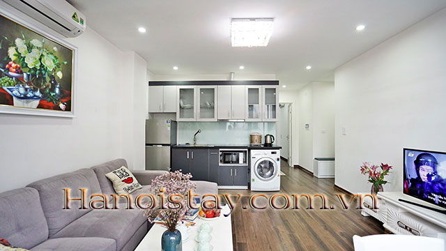 Cool and Quiet Serviced Property Rental in To Ngoc Van street, Tay Ho District 11