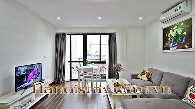 Cool and Quiet Serviced Property Rental in To Ngoc Van street, Tay Ho District 13
