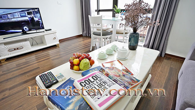 Cool and Quiet Serviced Property Rental in To Ngoc Van street, Tay Ho District 16