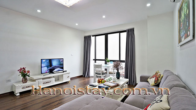 Cool and Quiet Serviced Property Rental in To Ngoc Van street, Tay Ho District 2