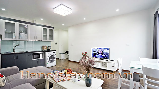 Cool and Quiet Serviced Property Rental in To Ngoc Van street, Tay Ho District 4