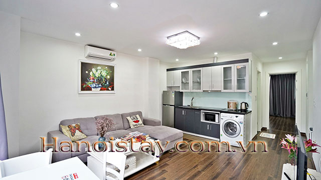 Cool and Quiet Serviced Property Rental in To Ngoc Van street, Tay Ho District 6