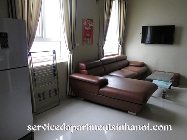 Cozy 2 bedroom serviced apartment for rent in Pham Hung, Tu Liem 1