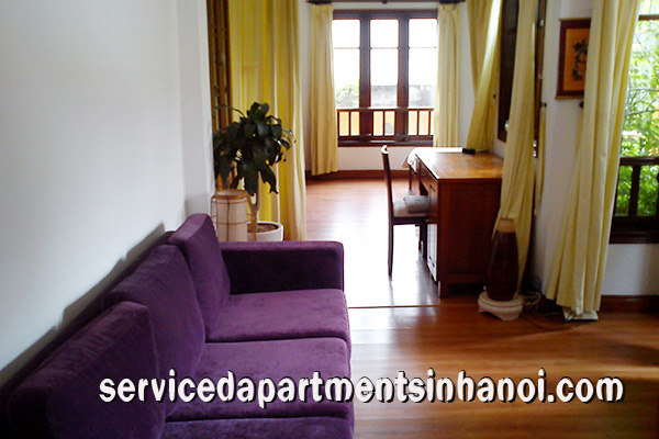 Cozy & airy studio apartment near Truc Bach Lake for rent 1