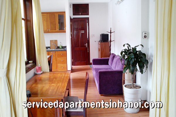 Cozy & airy studio apartment near Truc Bach Lake for rent 2