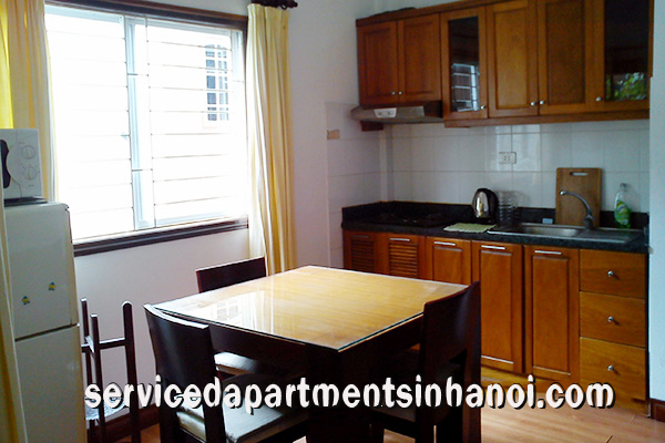 Cozy & airy studio apartment near Truc Bach Lake for rent 3