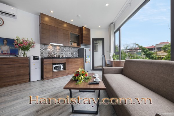 Cozy and Good Price Serviced Apartment Rental Near Hoang Quoc Viet street, Cau Giay 10