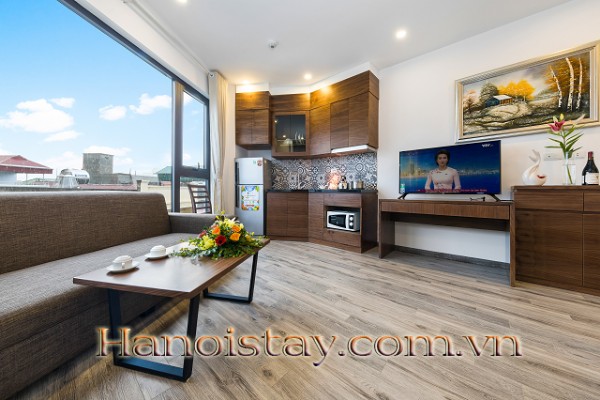 Cozy and Good Price Serviced Apartment Rental Near Hoang Quoc Viet street, Cau Giay 5