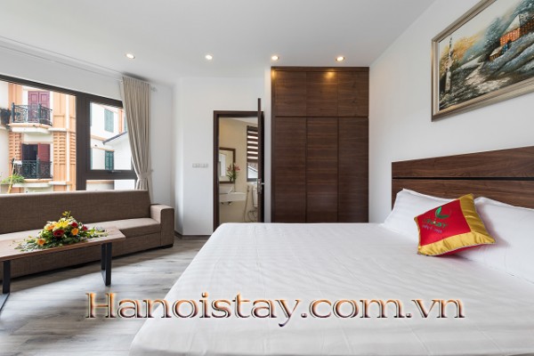 Cozy and Good Price Serviced Apartment Rental Near Hoang Quoc Viet street, Cau Giay 11
