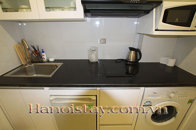 Cozy Modern Serviced Apartment For rent in Tran Hung Dao street, Hoan Kiem 3