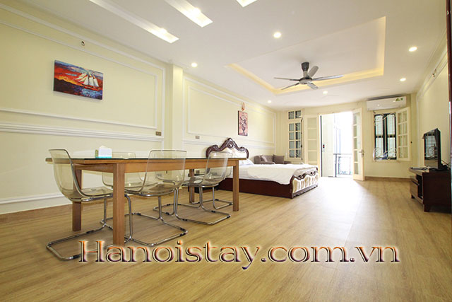 Cozy Modern Serviced Apartment For rent in Tran Hung Dao street, Hoan Kiem 4