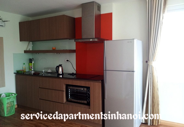 Cozy one bed apartment for rent in To Ngoc Van st, Tay Ho 3