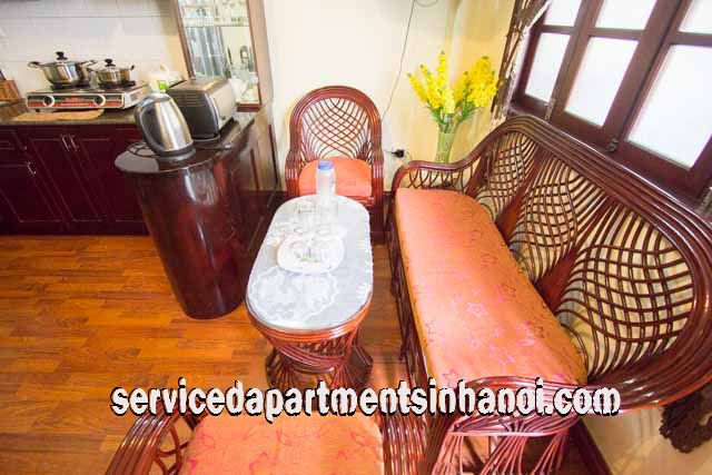 Cozy One Bedroom Apartment for rent in Tran Hung Dao Str, Hoan Kiem 12