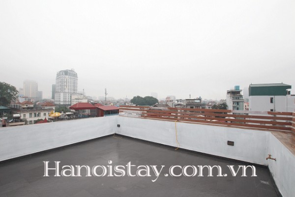 Cozy One Bedroom Apartment Rental in Doi Can street, Ba Dinh, Nice Terrace 6