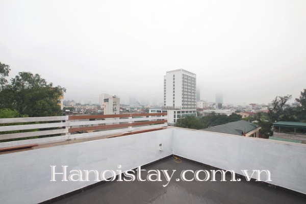Cozy One Bedroom Apartment Rental in Doi Can street, Ba Dinh, Nice Terrace 7