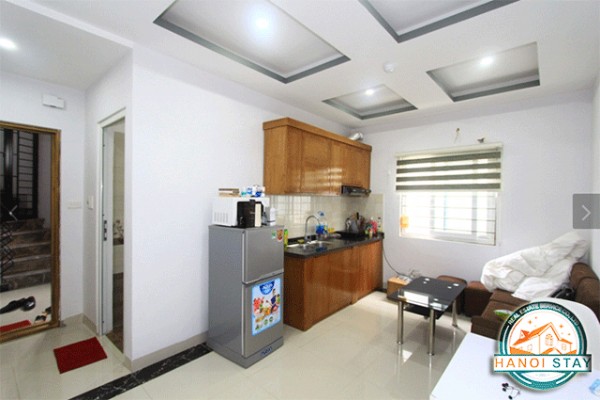 Cozy One Bedroom Property Rental near Giang Vo street, Ba Dinh 1