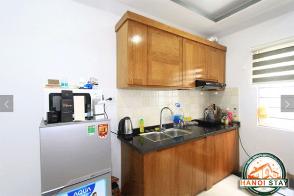 Cozy One Bedroom Property Rental near Giang Vo street, Ba Dinh 4