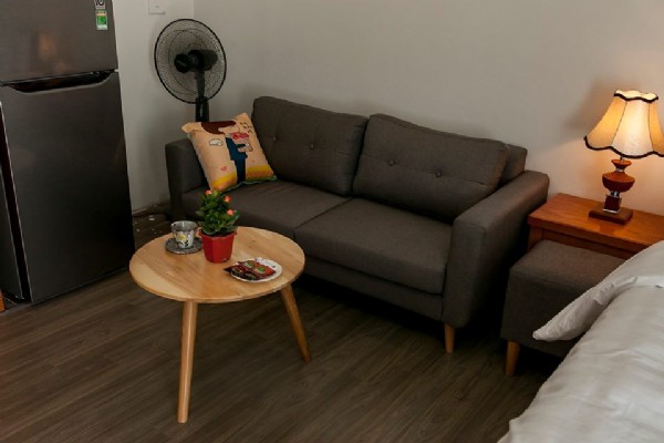 Cozy Studio Type Property Rental in Tu Hoa street, Tay Ho, Big Balcony 6