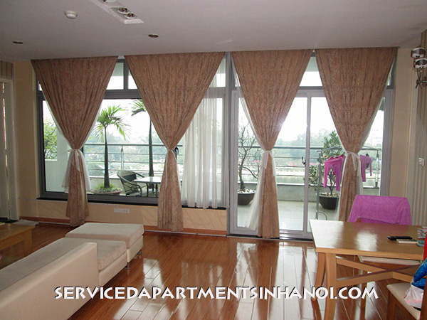 Cozy two bedroom flat with open balcony facing to Thu Le Lake 12