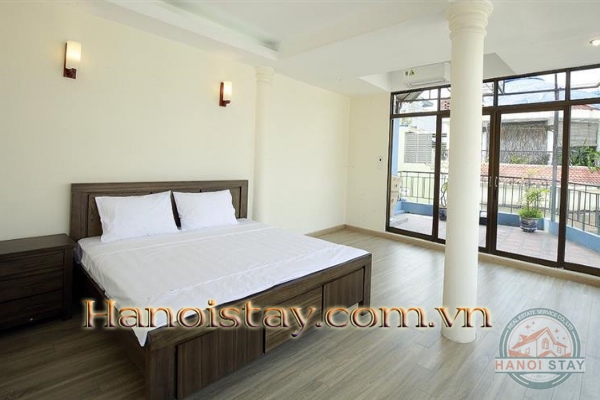 Delightful Duplex Style 02 bedroom Apartment Rental in Truc Bach, Ba Dinh 4