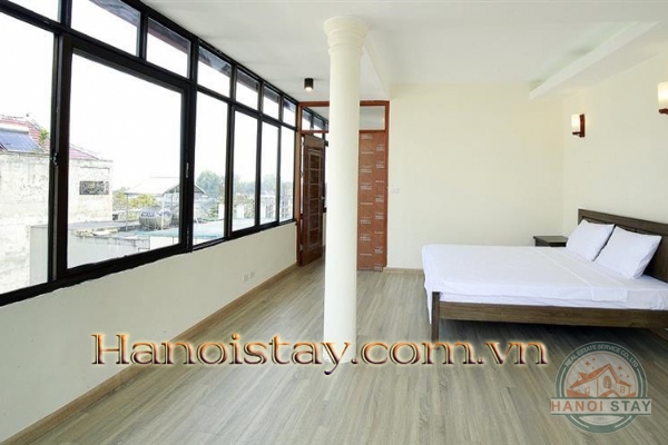 Delightful Duplex Style 02 bedroom Apartment Rental in Truc Bach, Ba Dinh 5