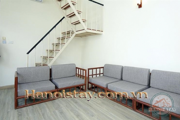 Delightful Duplex Style 02 bedroom Apartment Rental in Truc Bach, Ba Dinh 11