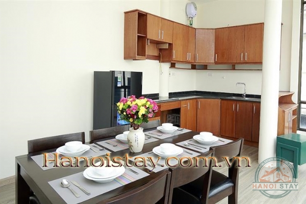 Delightful Duplex Style 02 bedroom Apartment Rental in Truc Bach, Ba Dinh 7